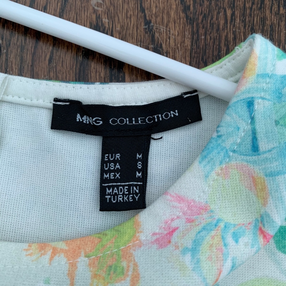 Mango - Patterned Sleeveless Blouse - image 5